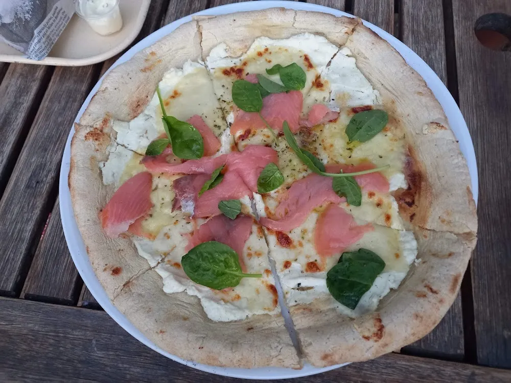 Pizza Saumon