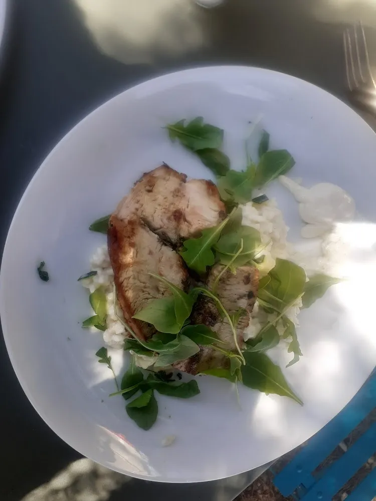 Risotto Aux Blancs de Dinde Mariné